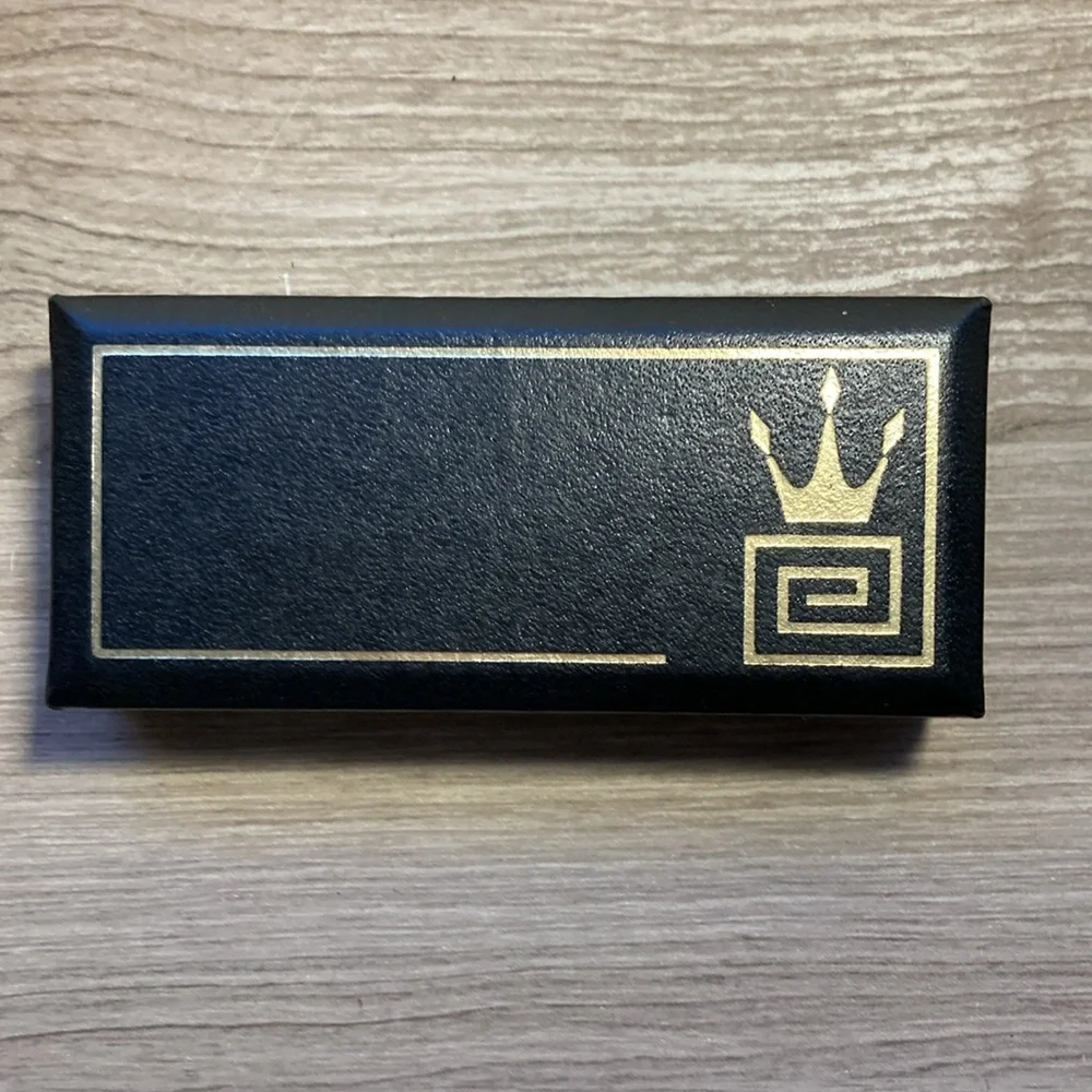 Swank Cufflinks and Tie Clip Set John gold silver